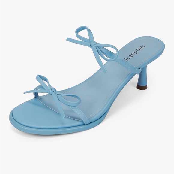 Women's Blue Sandals - Picture 1 of 4